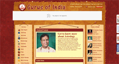 Desktop Screenshot of gurusofindia.com